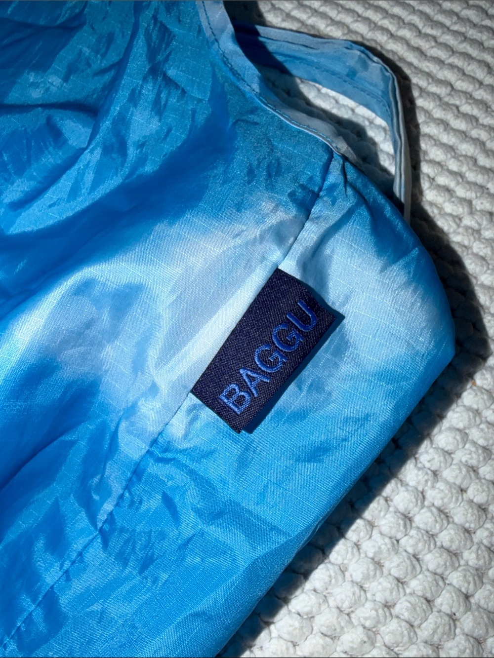 Baggu Standard Reusable Tote Bag Clouds - Picture 3 of 6